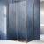 Душевой уголок Radaway Furo Gold KDJ 110x70 L Душевой уголок Radaway Furo Gold KDJ 110x70 L