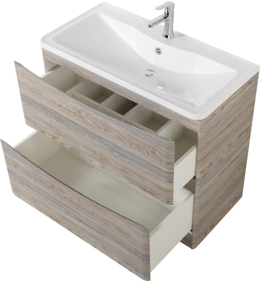 Тумба с раковиной BelBagno Acqua 100 напольная, pino scania
