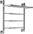 Полотенцесушитель водяной Aquanerzh Дуга с полкой 50х50 Полотенцесушитель водяной Aquanerzh Дуга с полкой 50х50