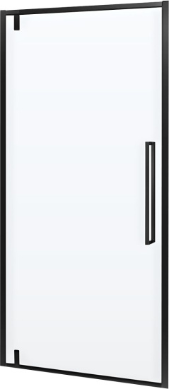 Душевая дверь в нишу RGW Stilvoll SV-02 B 800х2000 профиль черный, стекло прозрачное