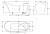 Акриловая ванна Belbagno BB64-1700 170 см Акриловая ванна Belbagno BB64-1700 170 см