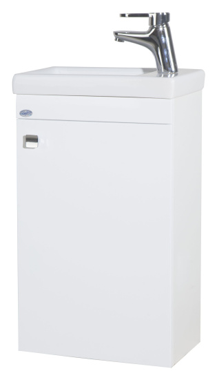 Тумба с раковиной Bellezza Комо 40 белая