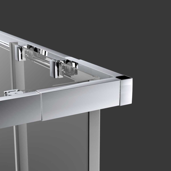 Душевой уголок Vincea Rapid VSS-3R90/10CL 90-100x90-100, профиль хром, стекло прозрачное