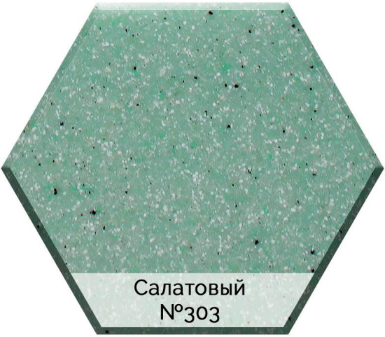 Смеситель для кухни AquaGranitEx C-3040 салатовый