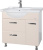 Тумба с раковиной Bellezza Балтика 90 L бежевая