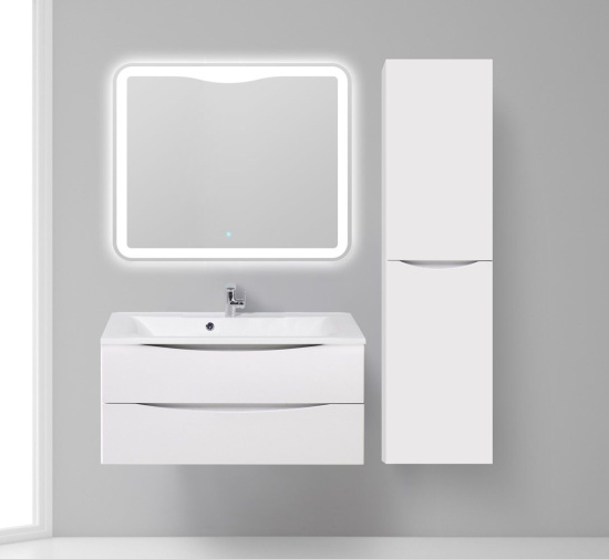 Шкаф-пенал BelBagno Fly-Marino R bianco opaco
