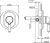 Смеситель для душа Nicolazzi Signal 3406 CR 75