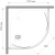 Душевой уголок Royal Bath HKD RB 100 HKD-T 100x100
