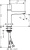 Смеситель для раковины Hansgrohe Metropol 32571000