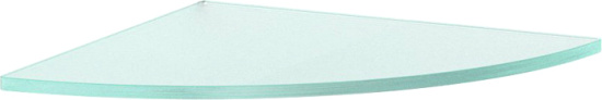 Полка Ellux Elegance ELE 033-C07 угловая, 26 см
