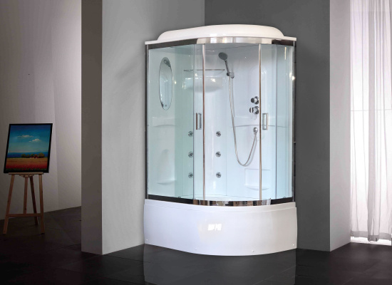 Душевая кабина Royal Bath RB8120BK2-T-CH-L