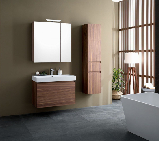 Пенал Aquanet Йорк 35 орех