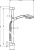 Душевой гарнитур Hansgrohe Raindance Classic 100 AIR 3 jet 27841000 Unica Classic