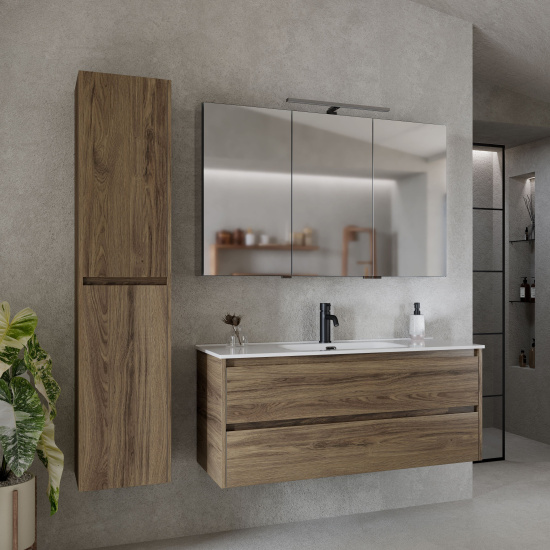 Тумба с раковиной Sancos Libra 120 дуб чарльстон