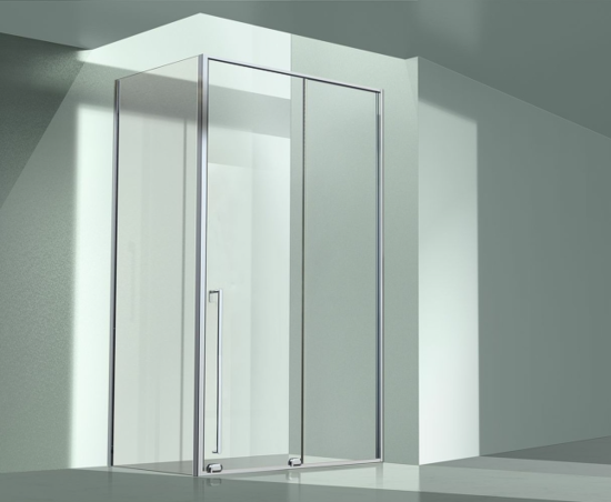 Душевой уголок Allen Brau Fantasy 2.0 120x80, профиль хром, стекло прозрачное