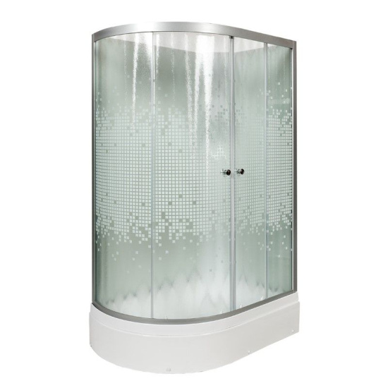 Душевая кабина DTO L 720 R N с гидромассажем