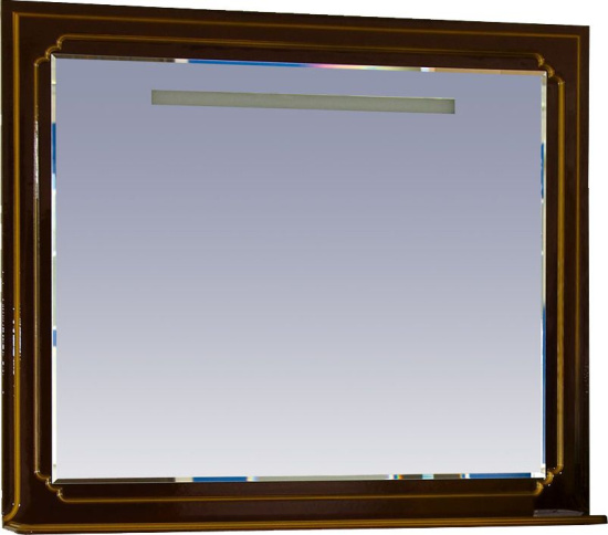 Мебель для ванной Misty Praga 120 бордо патина