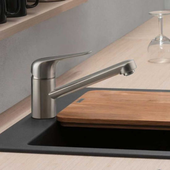 Смеситель для кухни Hansgrohe Focus M42 71808800 сталь