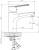 Смеситель для раковины Decoroom DR22 DR22011