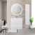 Тумба с раковиной BelBagno Acqua 100 напольная, bianco lucido