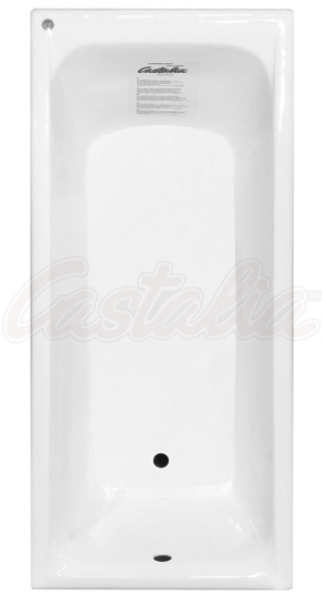 Чугунная ванна Castalia Prime S2021 180x80 с ручками