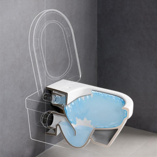 Унитаз подвесной Villeroy & Boch Subway 2.0 5614R0R7, сидение с микролифтом