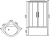 Душевая кабина Royal Bath RB 100BK6-WT-CH