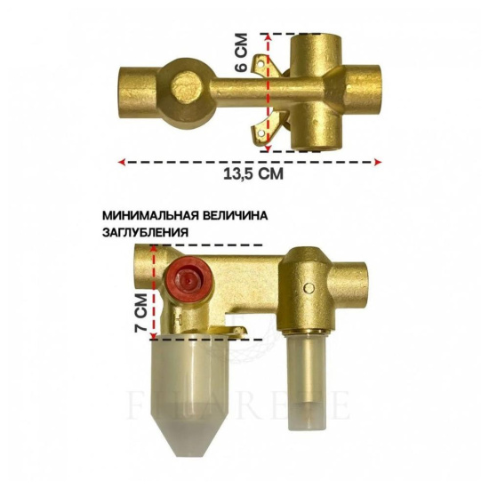 Душевая система Filarete Roun FL1029BL, черный