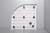 Поддон для душа Cezares Tray SMC TRAY-SMC-R-90-550-150-W R 90x90, с сифоном