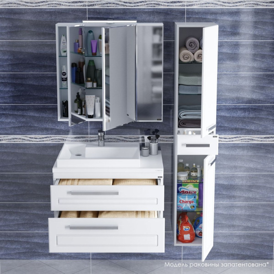 Мебель для ванной СанТа Нептун 80 подвесная