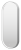 Зеркало Brevita Сатурн 50x115 платина