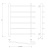 Полотенцесушитель водяной Secado Венеция 2 80/50/60, хром