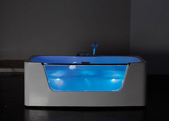 Акриловая ванна Appollo AT-9075T с гидромассажем 170 см