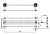 Полка для ванной Altrobagno Antik Duo 081502 Br с полотенцедержателем