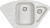 Мойка кухонная Paulmark Wiese PM529050-WH белый Мойка кухонная Paulmark Wiese PM529050-WH белый