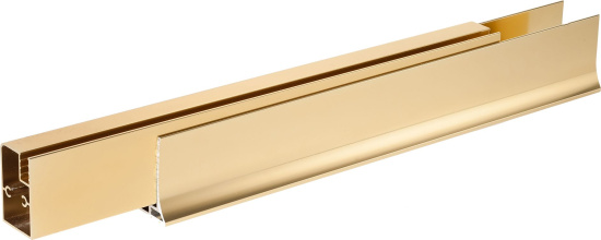 Душевой уголок Vegas Glass ZP+ZPV 110*90 09 01 профиль золото, стекло прозрачное