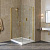 Душевой уголок Vegas Glass AFA-F LUX 120*90 09 01 L профиль золото глянцевое, стекло прозрачное