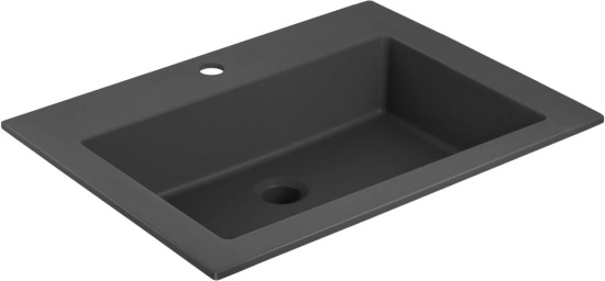 Мебель для ванной Vincea Luka 60 2 ящика, темный дуб