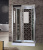 Душевая кабина Niagara Lux NG-7711BL хром, черный