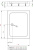Поддон для душа Radaway Laros D80x90