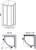 Душевой уголок Ravak SKCP4-80 Transparent, профиль белый Душевой уголок Ravak SKCP4-80 Transparent, профиль белый