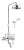Душевая стойка Fiore Gioielli Sky 09CR0615