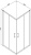 Душевой уголок Bravat Line BS090.2202A 90х90х200