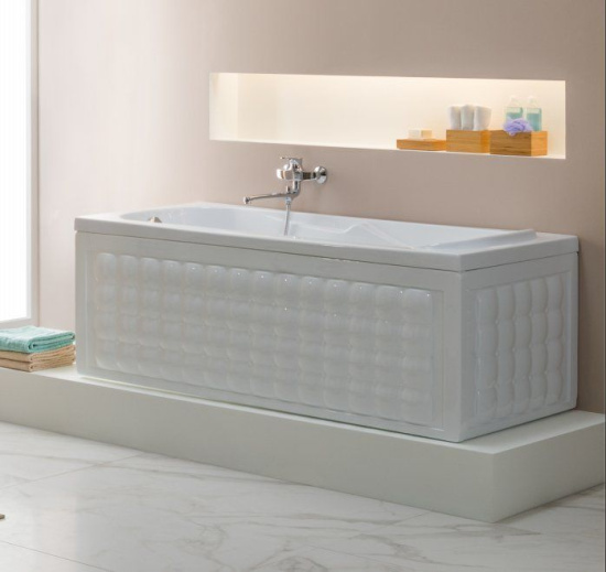 Акриловая ванна Aquanet Rosa 150x75 см