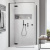 Душевой уголок Radaway Essenza New Black KDJ 120х75 L