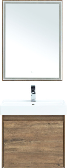 Зеркало Aquanet Nova Lite 60 дуб рустикальный