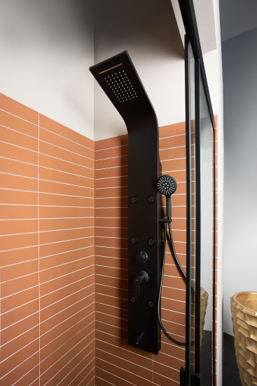 Душевая дверь в нишу Aquanet Pleasure AE60-N-140H200U-BT