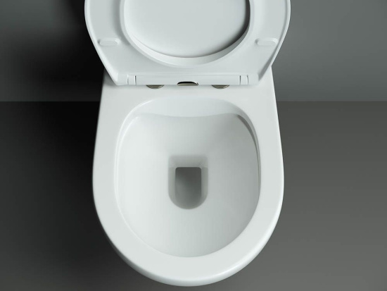 Подвесной унитаз Ceramicanova Pearl Rimless CN8001