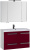 Мебель для ванной Aquanet Тиволи 100 бордо