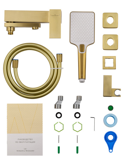 Смеситель для ванны Wonzon & Woghand Cube WW-88639016-BG